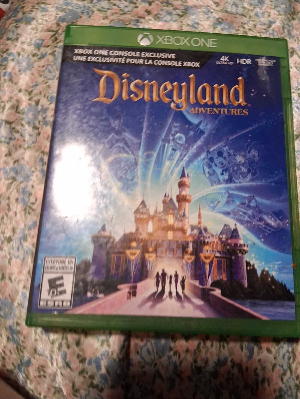 Disneyland Adventures for Xbox One - Blue Cover